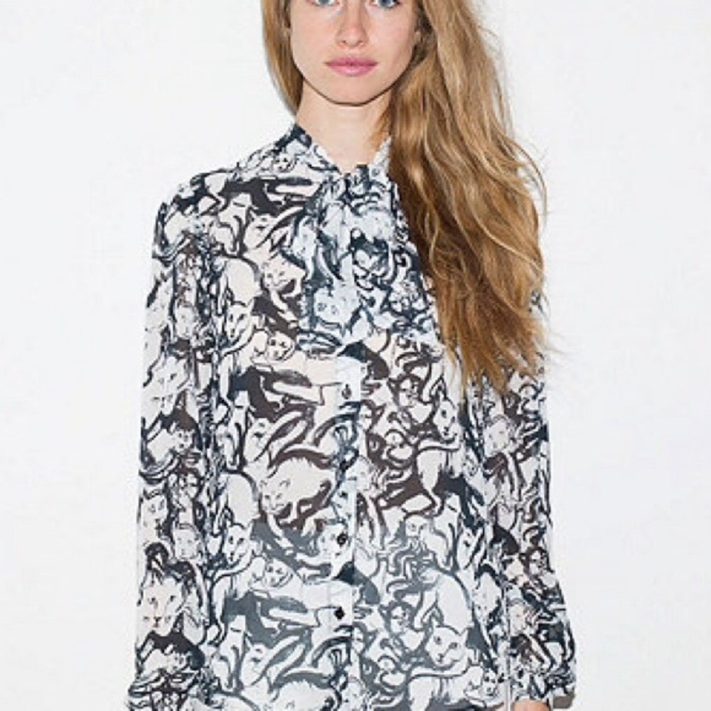 American Apprel Morris Charmey Button-up